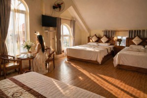 khách sạn hướng biển thị trấn cô tô